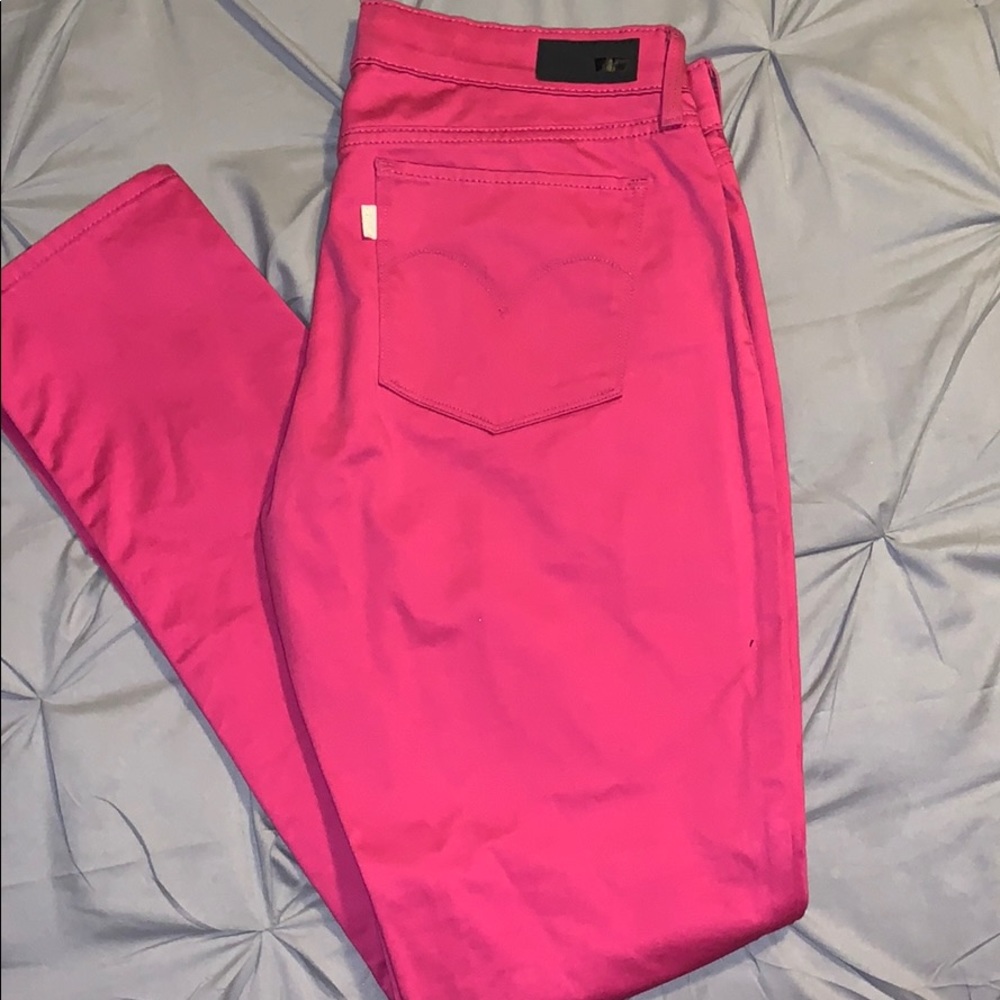Hot Pink Levi Pant W29